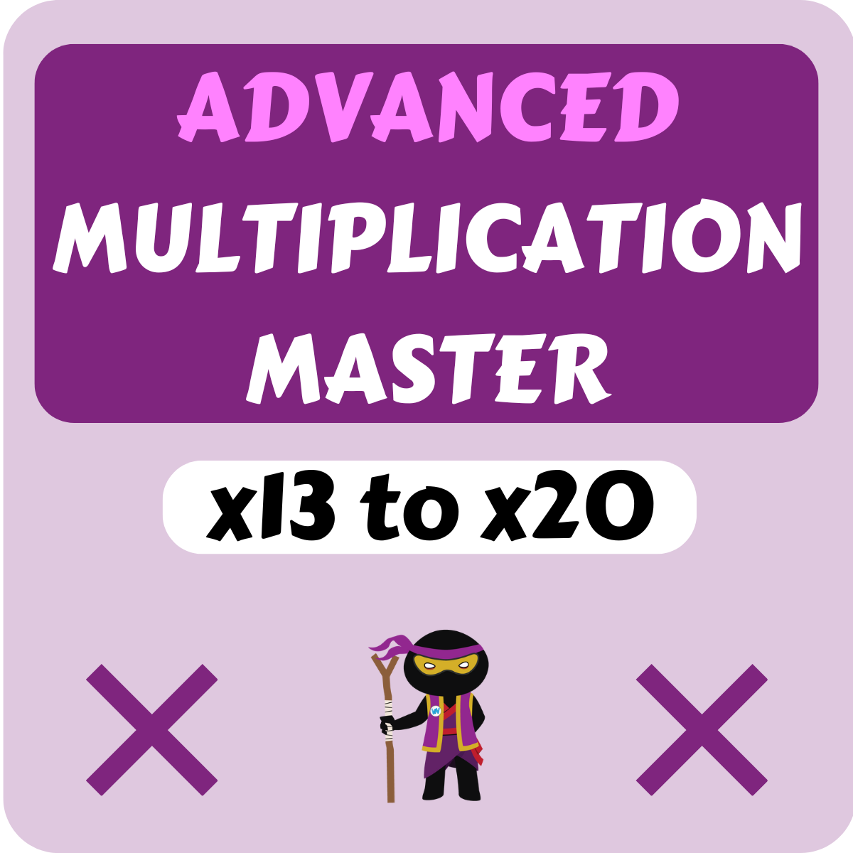 Advanced Multiplication Master - x13 to x20 Bundle