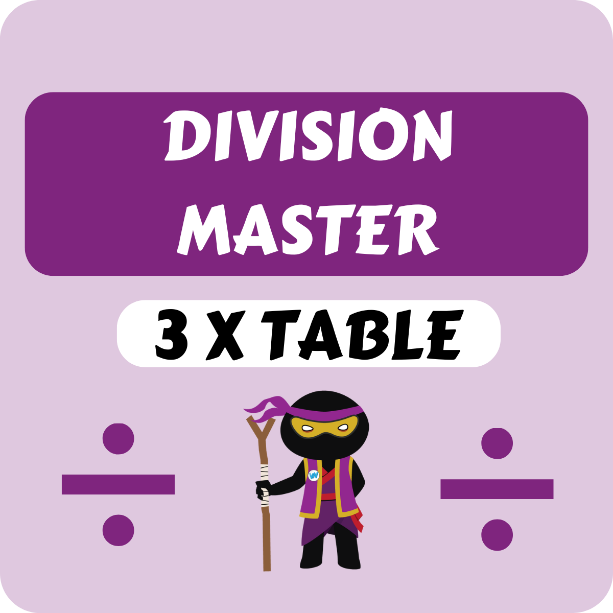 Division Master - x3 Table