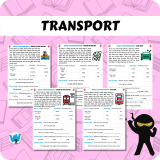Quick Comprehension Topic Bundle - Y1 - Transport