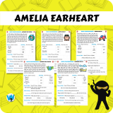 Quick Comprehension Topic Bundle - Y2 Amelia Earheart